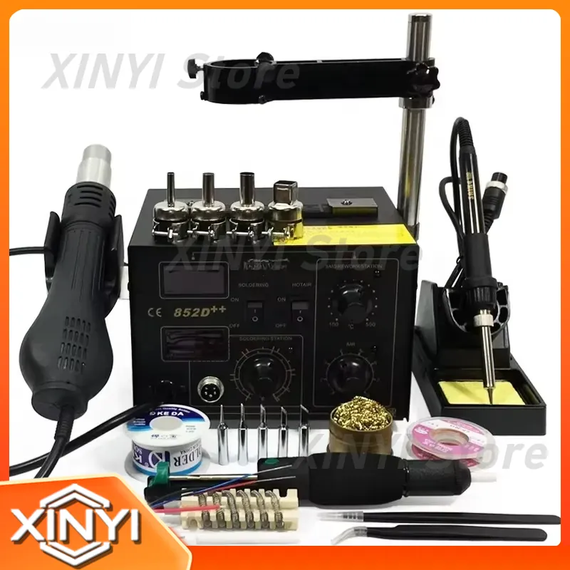 SAIKE 852D++ 2-in-1 SMD Rework – Smd Rework Station Hot Air Soldering 2 In 1 Bewertung und Preis