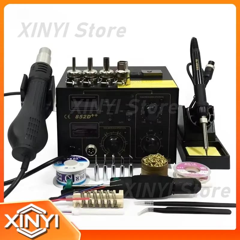 SAIKE 852D++ 2-in-1 SMD Rework – Smd Rework Station Hot Air Soldering 2 In 1 Bewertung und Preis