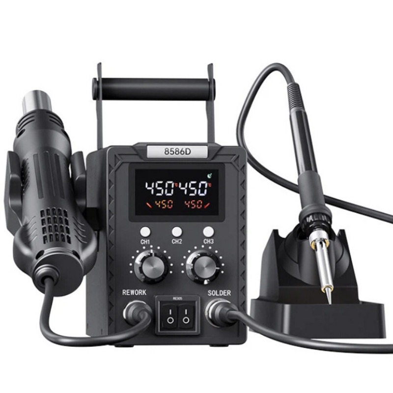 K8586D 2-in-1-Löt- und Reparat – Smd Rework Station Hot Air Soldering 2 In 1 Bewertung und Preis