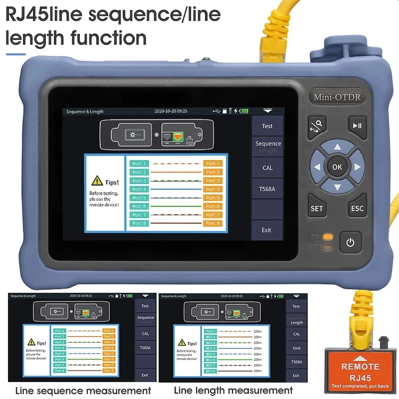 Novker 12-in-1 Mini OTDR NK400 – Optical Time Domain Reflectometer Otdr 1310 1550Nm Bewertung und Preis